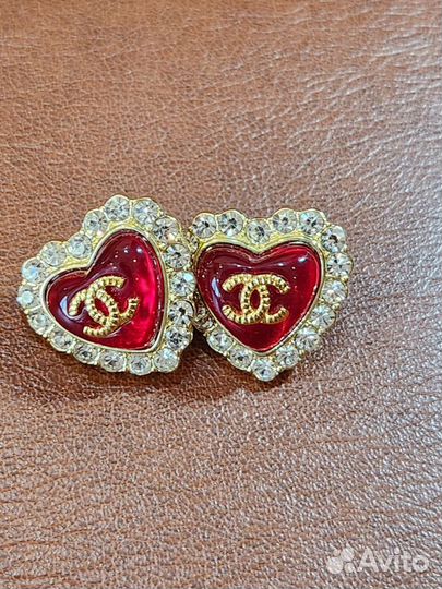 Серьги Chanel оригинал