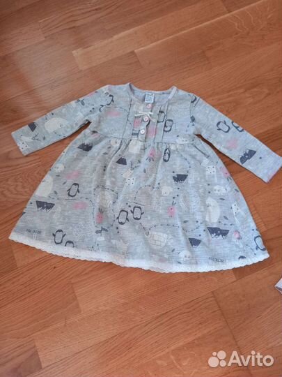 Вещи пакетом на девочку размер 80