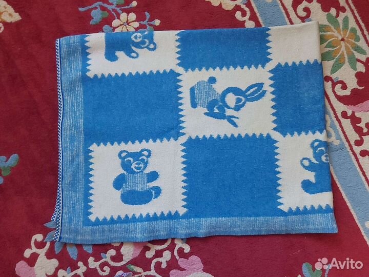 Одеяло байковое детское