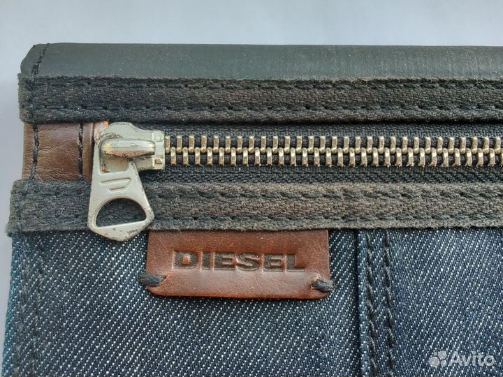 Diesel кошелёк джинсовый с бирками