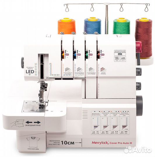 Распошивальная машина MerryLock Cover Pro Auto III