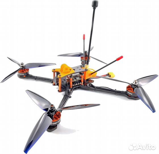 Квадрокоптер дрон fpv сириус 7дюймов