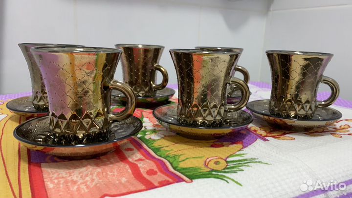 Новый кофейный набор СССР 12 предметов