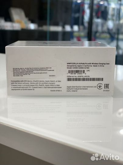 AirPods Pro Оригинал RU/A Гарантия.Магазин
