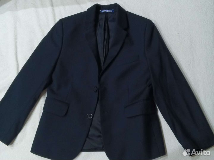 Пиджак школьный для мальчика 128