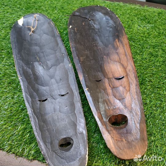 Африканские маски из дерева