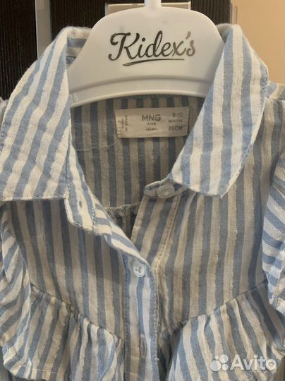 Рубашка для девочки mango 80