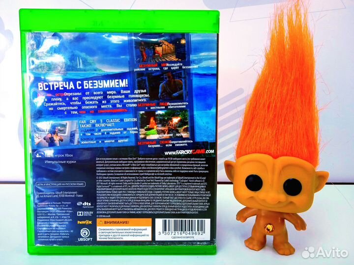 Диск для xbox ONE Far Cry 3 Classic Edition б/у