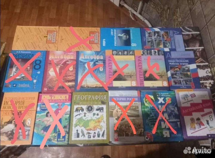 Учебники 8 класс