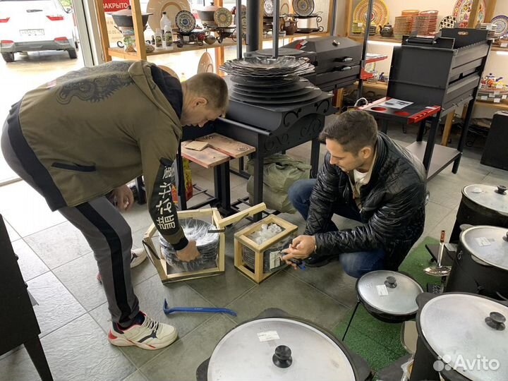 Казаны чугунные ситон