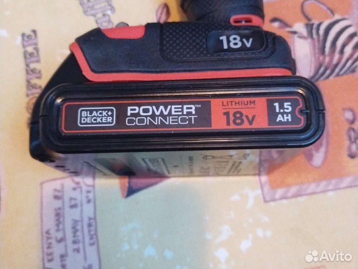 Зарядное устройство black decker 18 вольт