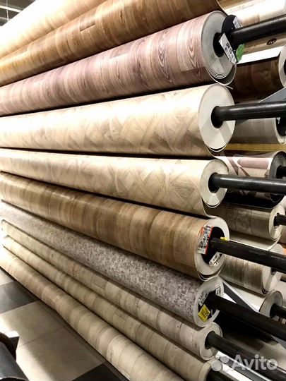 Новый линолеум. Замер. Показ образцов у вас дома