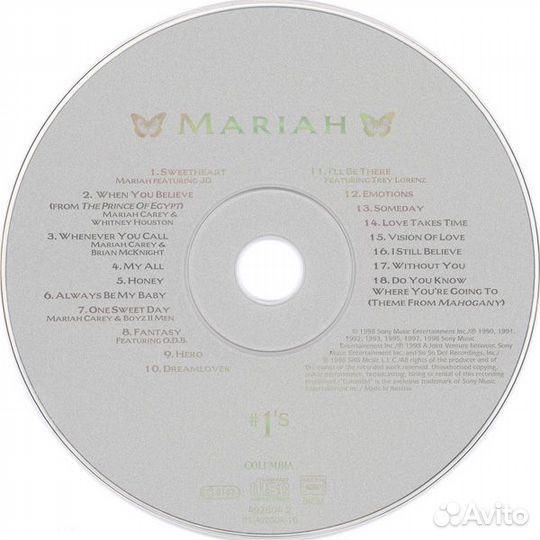 Mariah Carey - The Ones (1 CD)