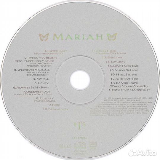 Mariah Carey - The Ones (1 CD)