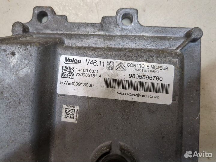 Блок управления двигателем Peugeot 2008