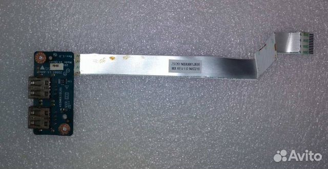 Плата с USB портами HP 15-r057sr