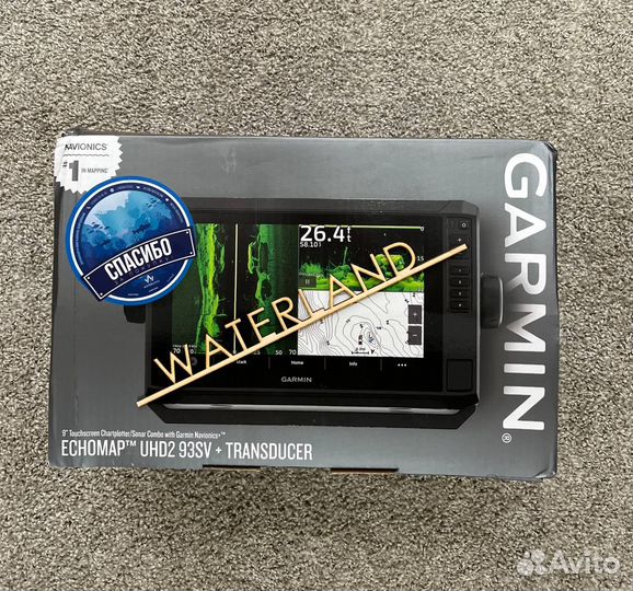 Garmin EchoMap UHD2 93 SV датчик GT56 + карта G3
