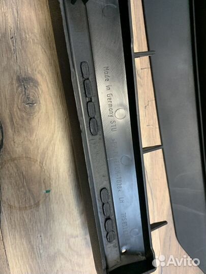 Спойлеры перед-го бампера брызговики Cayenne 958.2