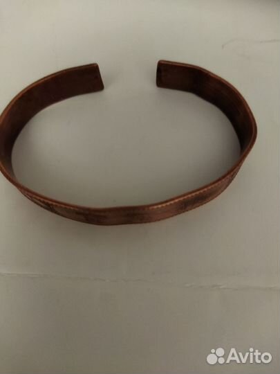 Браслет медный