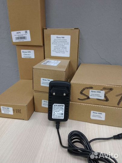 Блок питания 12 вольт для видеорегистраторов