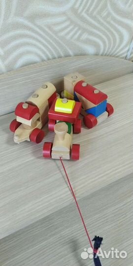 Паровозик конструктор