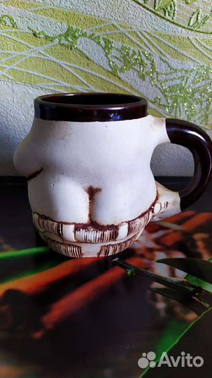 Пивная кружка глина