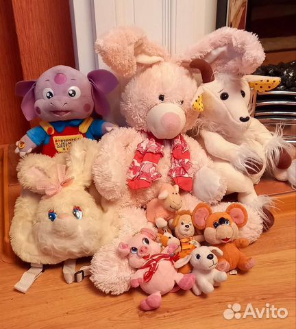 Мягкие игрушки разные