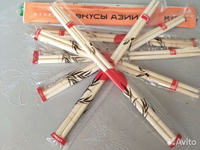 Палочки для еды, суши