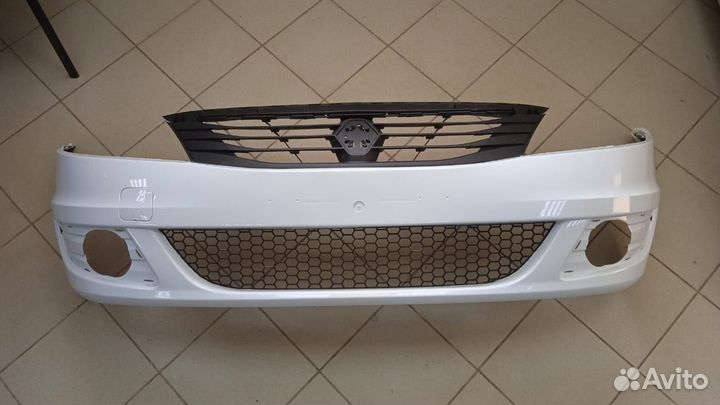 Бампер передний Renault Logan Фаза 2 в цвет