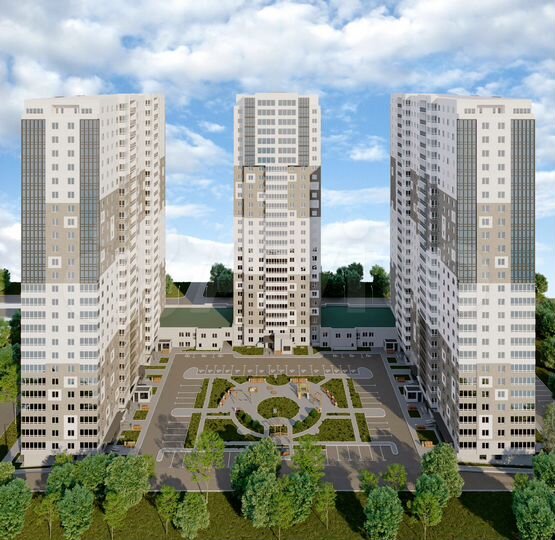 1-к. квартира, 45,2 м², 17/27 эт.