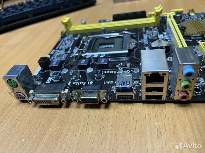 Материнская плата asus B85M-K LGA1150