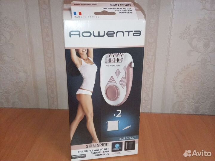 Новый Эпилятор Rowenta Skin Spirit Франция