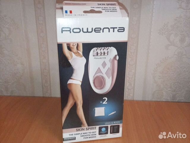 Новый Эпилятор Rowenta Skin Spirit Франция