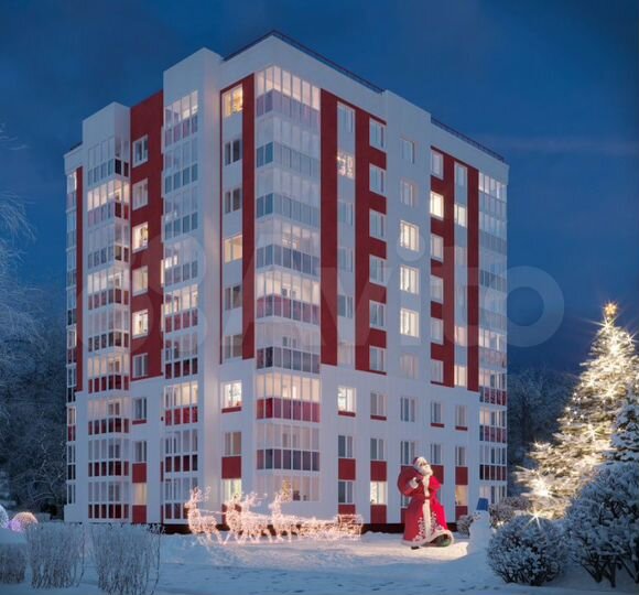 2-к. квартира, 67 м², 2/9 эт.