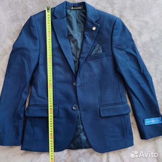 Пиджак школьный для мальчика 128-134