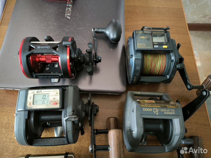 Мультипликаторные катушки Shimano, Daiwa