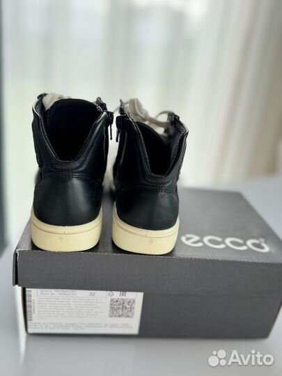 Ботинки детские кожаные ecco