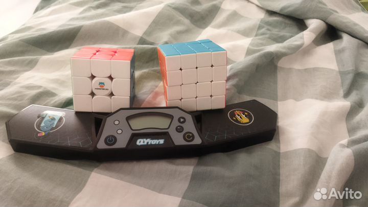 Кубик рубика 3х3и 4x4 и тамер