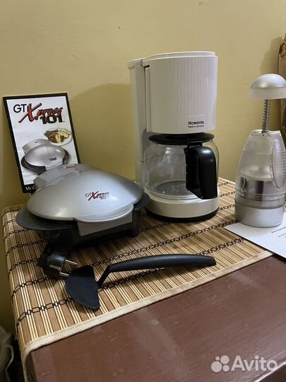 GT Xpress 101; Кофеварка Rowenta; Измельчитель хч