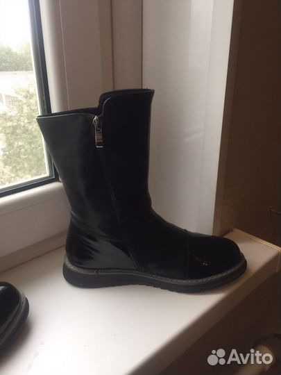 П/сапожки детские на 33.5-34 Демисезонные