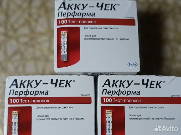 Тест полоски акку чек перформа