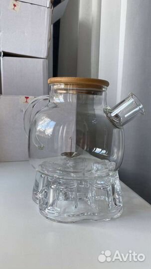 Чайник заварочный с подставкой