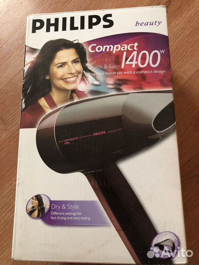 Фен philips новый