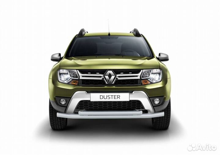 Защита переднего бампера двойная Nissan Terrano