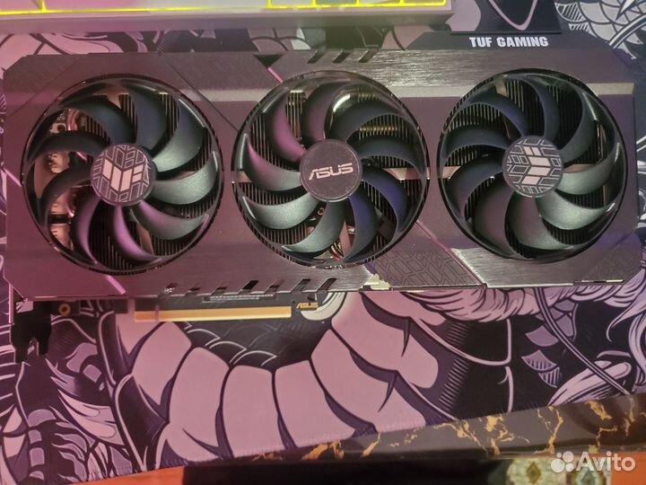 Видеокарта asus RTX 3080 TUF Gaming 10gb