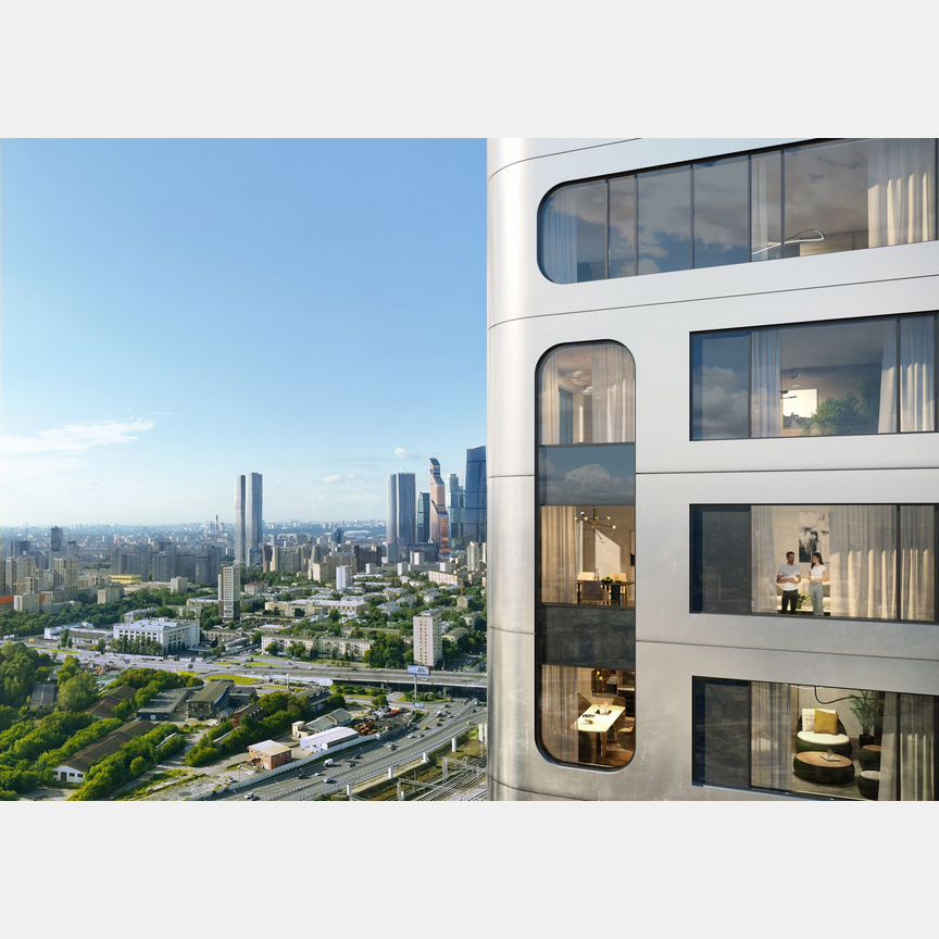 3-к. квартира, 84,6 м², 20/60 эт.