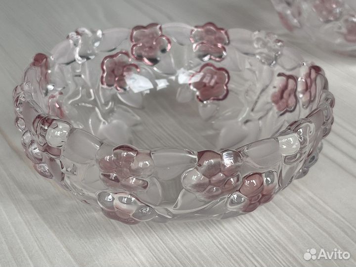 Конфетницы хрустальные пара немецкие