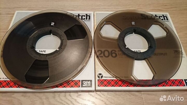 Катушки Scotch 177, 206 (27см) пластик 2шт