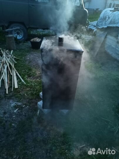 Коптильня горячего и холодного копчения