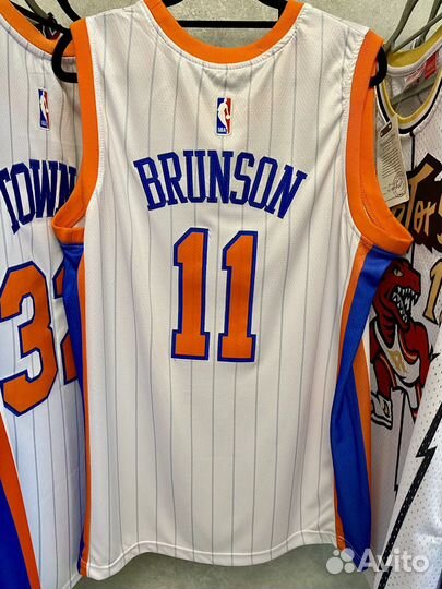 Баскетбольная майка jersey New York Brunson